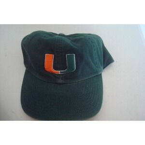 MIAMI HURRICANES  FITTED SZ MEDIUM   GOLF DEADSTOCK HAT CAP VINTAGE H3